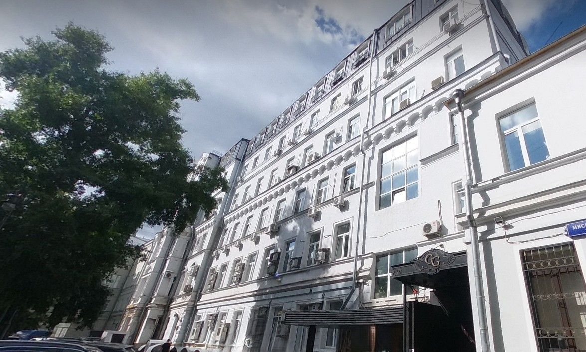 фасад дома, здание по адресу г Москва, ул Мясницкая, д 24/7 стр 3